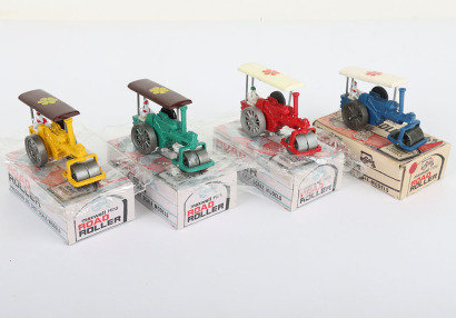 Four Maxwell Toys India 502 Road Rollers