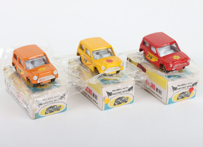 Three Maxwell Toys India Racing Mini