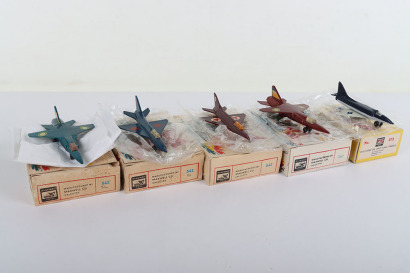 Five Maxwell Toys India Aircraft Models