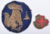 Rare Chindits Cloth Formation Sign and Unusual Indian Airborne Glider Sleeve Badge