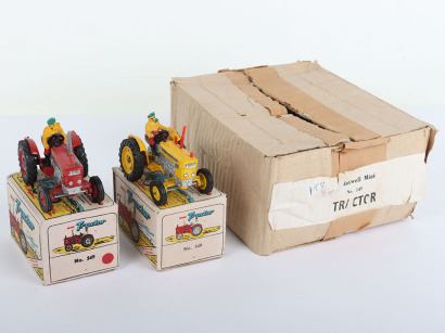 Two Maxwell Toys India Ford Super Major 5000 Tractors