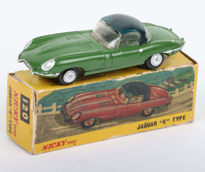 Scarce Nicky Toys (India) 120 Jaguar E Type