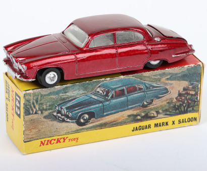 Scarce Nicky Toys (India) 124 Jaguar Mark X Saloon