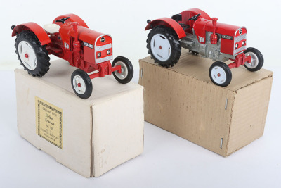 Two Milton Maxwell India Eicher Tractors