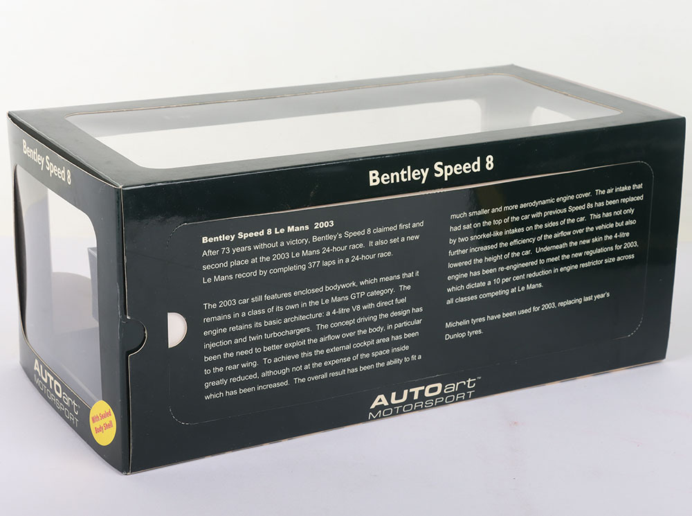 Bentley EXP Speed 8 n° 8 2nd 24h Le Mans 2003 1/18 Spark 18S837