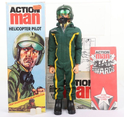 Palitoy Vintage Action Man Boxed Helicopter Pilot