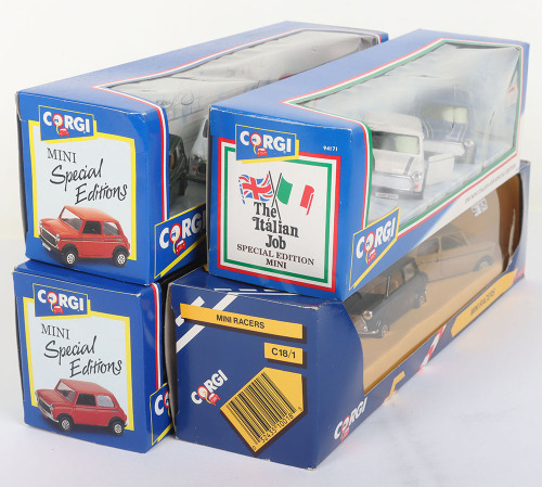 Four Corgi Woolworths Mini Gift Sets