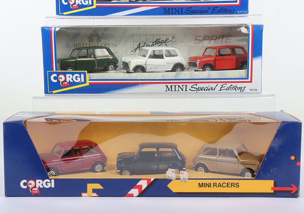 Four Corgi Woolworths Mini Gift Sets,
