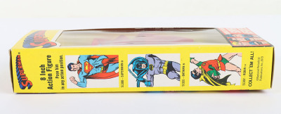 Vintage Mego DC Superman 8 inch Action figure 1976 in original Yellow box, - 4