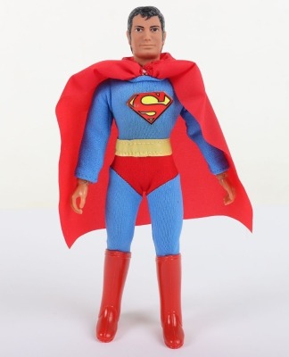 Vintage Mego DC Superman 8 inch Action figure 1976 in original Yellow box, - 8