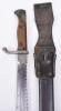 Imperial German Mauser 98/05 Bayonet with Sawback Blade