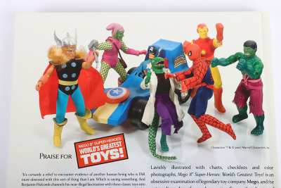 Mego 8&rdquo; Super-Heroes World&rsquo;s Greatest Toys! By Benjamin Holcomb Collectors Hardback Book. - 8