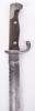 Imperial German Pioneer Battalion Marked Mauser 98/05 Bayonet with Sawback Blade - 3