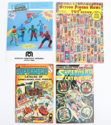 Scarce Official World’s Greatest Super Heroes! 1972-1982 Catalogue and other related comics and magazines.