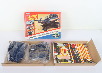 Vintage Action Force Cobra ASP A.S.P. Vehicle boxed.