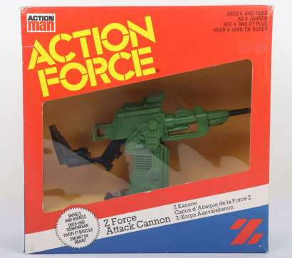 Vintage Action Force Z Force Attack Cannon Vehicle boxed Palitoy.