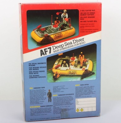 Vintage Action Force AF7 Deep Sea Diver Vehicle with action figure boxed Palitoy. - 6