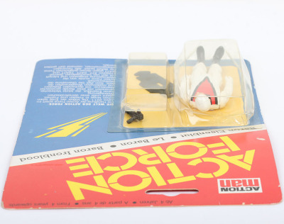 Scarce Vintage Action Force Die Terror Bande German Version Baron Eisenblut Baron Ironblood carded moc Action figure 1983 Palitoy, - 7