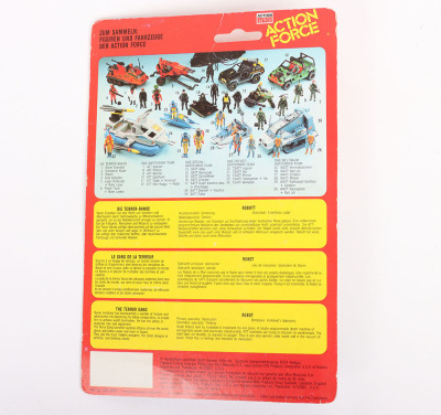 Scarce Vintage Action Force Die Terror Bande German Version Robott Muton carded moc Action figure 1983 Palitoy, - 2