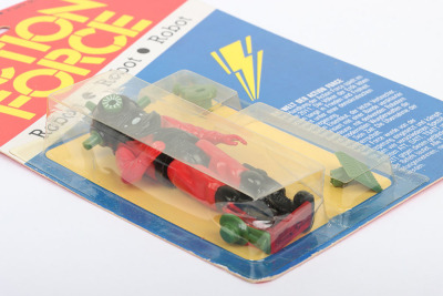 Scarce Vintage Action Force Die Terror Bande German Version Robott Muton carded moc Action figure 1983 Palitoy, - 6