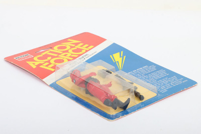 Scarce Vintage Action Force Die Terror Bande German Version Rote Schatten Red Shadow carded moc Action figure 1983 Palitoy, - 5