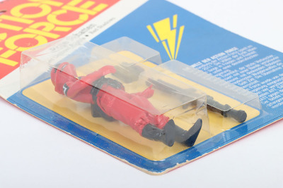 Scarce Vintage Action Force Die Terror Bande German Version Rote Schatten Red Shadow carded moc Action figure 1983 Palitoy, - 6