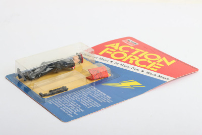 Scarce Vintage Action Force Die Terror Bande German Version Schwarzer Major Black Major carded moc Action figure 1983 Palitoy, - 3