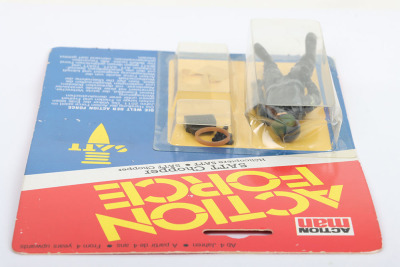 Scarce Vintage Action Force SATT German Version Chopper SAS Pilot carded moc Action figure 1983 Palitoy, - 7