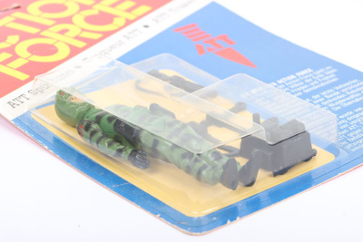 Scarce Vintage Action Force ATT German Version Spurhund Z Force Infantryman carded moc Action figure 1983 Palitoy, - 6