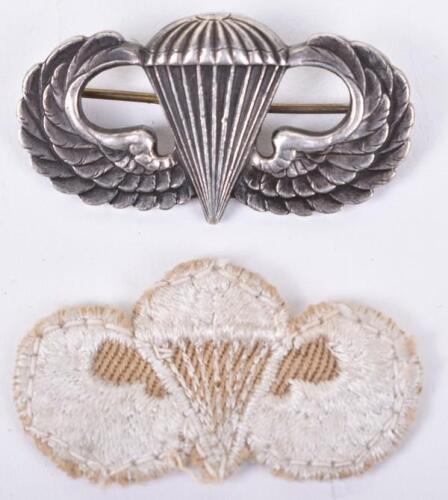 WW2 American Parachute Jump Wing