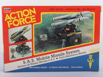 Vintage Action Force SAS Mobile Missile System Vehicle boxed Palitoy.