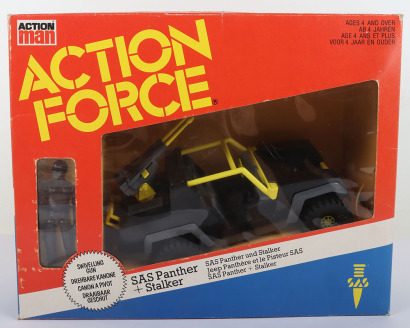 Vintage Action Force SAS Panther and Stalker Action figure Vehicle boxed Palitoy.