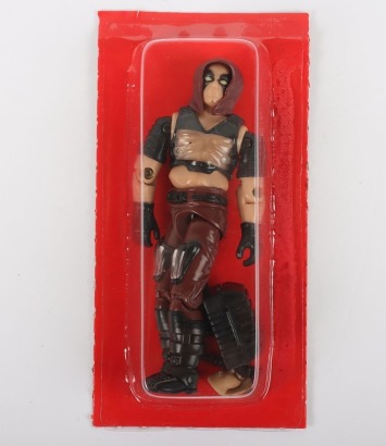 Vintage Action Force G.i. Joe Cobra Zartan Action Figure sealed on card. Still sealed on red card that was packaged with exclusively with the Chameleon Swamp Skier.