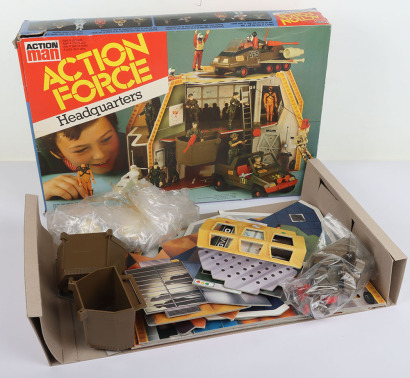 Vintage Action Force Headquarters boxed Palitoy.