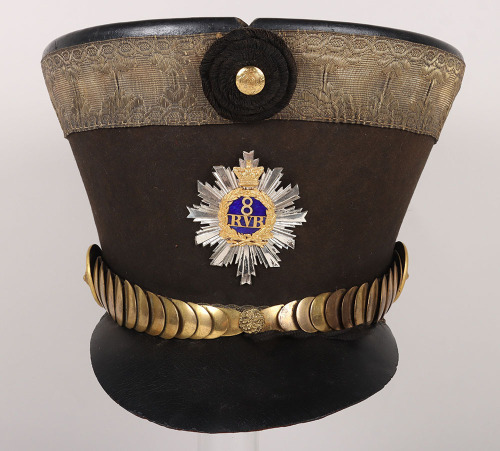 8th Royal Veteran Battalion Officers 1816 Pattern Full Dress Shako