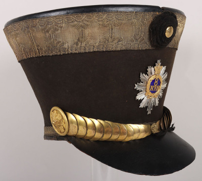 8th Royal Veteran Battalion Officers 1816 Pattern Full Dress Shako - 5