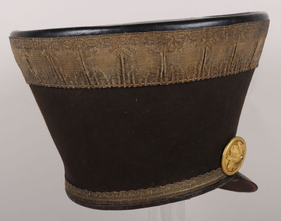 8th Royal Veteran Battalion Officers 1816 Pattern Full Dress Shako - 8