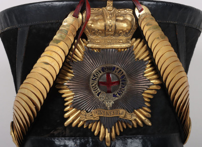 Coldstream Guards 1830 Pattern Officers Shako - 2