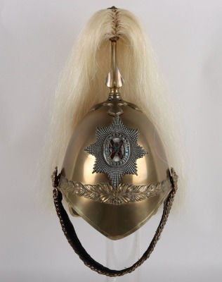 4th Royal Irish Dragoon Guards Officers 1871 Pattern Helmet