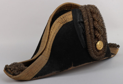 Royal Navy Post 1902 Flag Rank Officers Bicorn Hat - 4