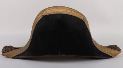 Royal Navy Post 1902 Flag Rank Officers Bicorn Hat - 7