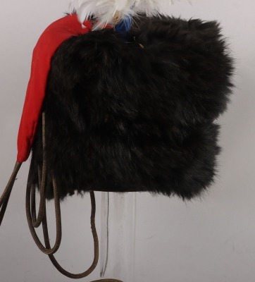 Royal Horse Artillery Officers Sable Fur Full Dress Busby - 9