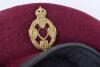 WW2 British Royal Electrical & Mechanical Engineers Air Landing Maroon Beret - 2