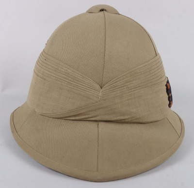 Scottish Regimental Officers Tropical Foreign Service Helmet - 2