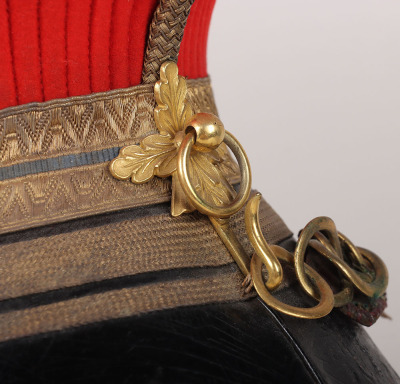 12th (The Prince Wales’ Royal) Lancers Victorian Period Officers Full Dress Lance Cap - 13