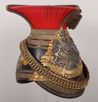 12th (The Prince Wales’ Royal) Lancers Victorian Period Officers Full Dress Lance Cap - 16