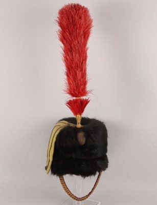 4th Hussars Fine Quality Officers Busby - 9