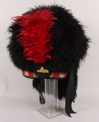 The Black Watch (Royal Highlanders) Officers Full Dress Feather Bonnet - 8