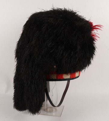 The Black Watch (Royal Highlanders) Officers Full Dress Feather Bonnet - 11