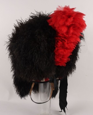 5th Battalion Officers Full Dress Feather Bonnet - 6